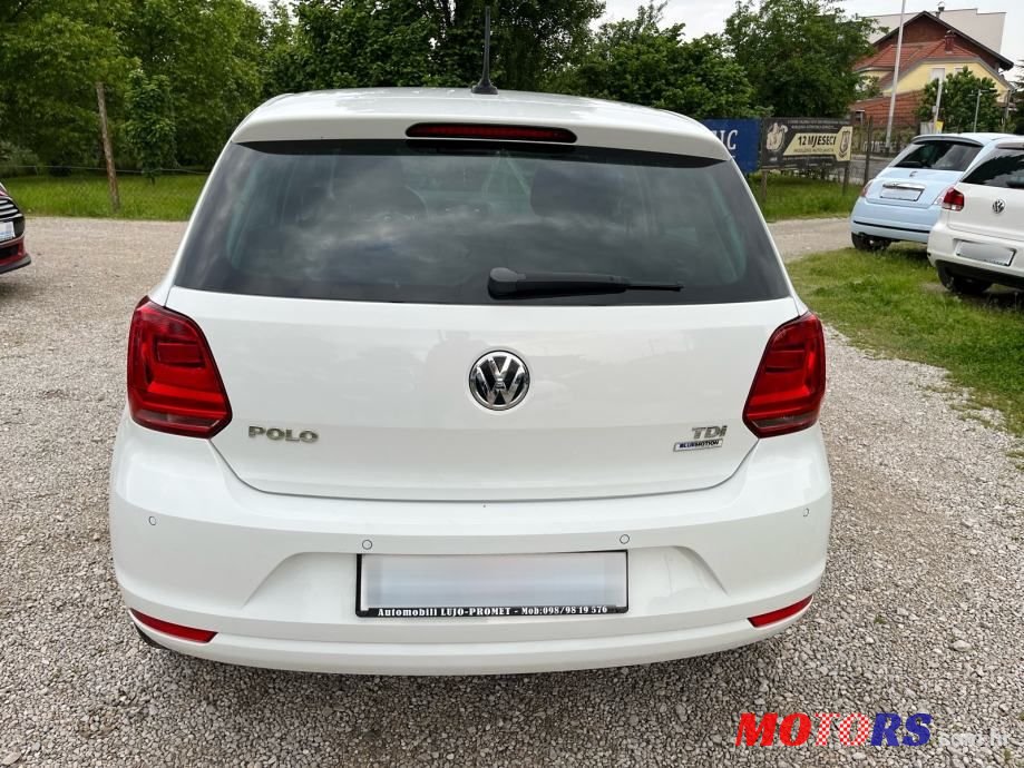 2014' Volkswagen Polo 1,4 Tdi Bmt photo #6