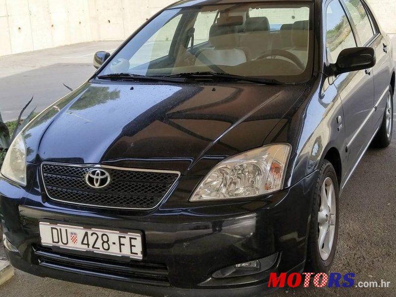 2003' Toyota Corolla 1,6Vvti photo #1