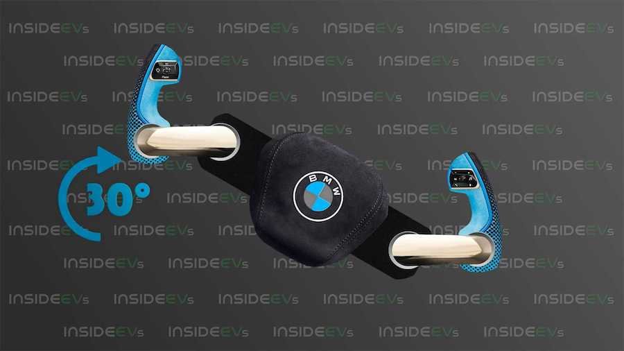 BMW’s Odd New Steering Wheel Patent Takes Yokes Up To Eleven