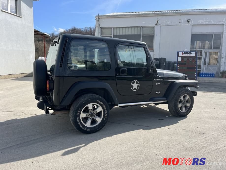 2002' Jeep Wrangler 2,5 Sport photo #3