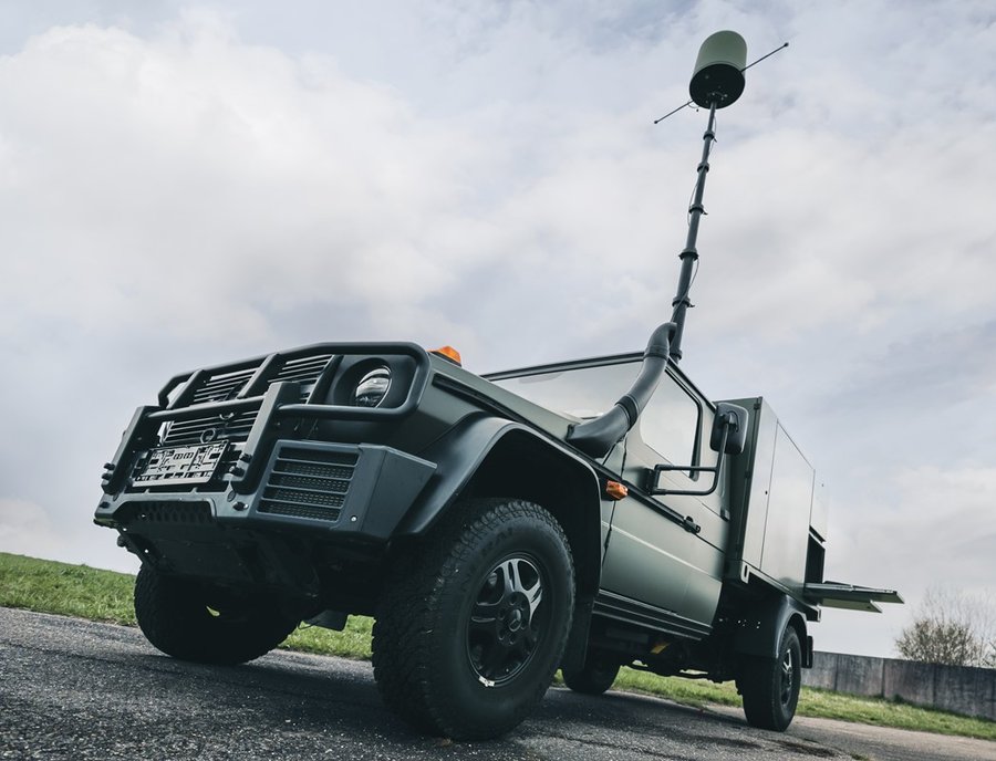 Mercedesova G-klasa postaje platforma za štit protiv dronova