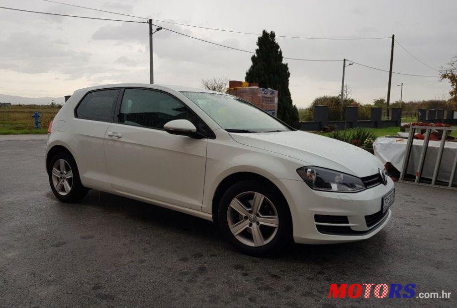 2014' Volkswagen Golf VII 1,6 Tdi Bmt photo #1