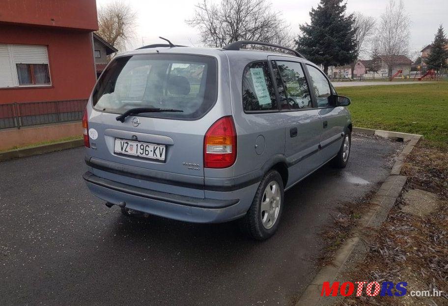 2001' Opel Zafira 2,0 Dth photo #1