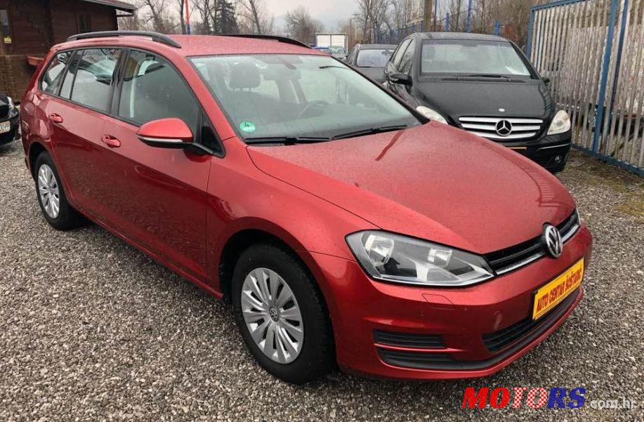 2015' Volkswagen Golf Vii Variant 1,6 Tdi Bmt photo #1