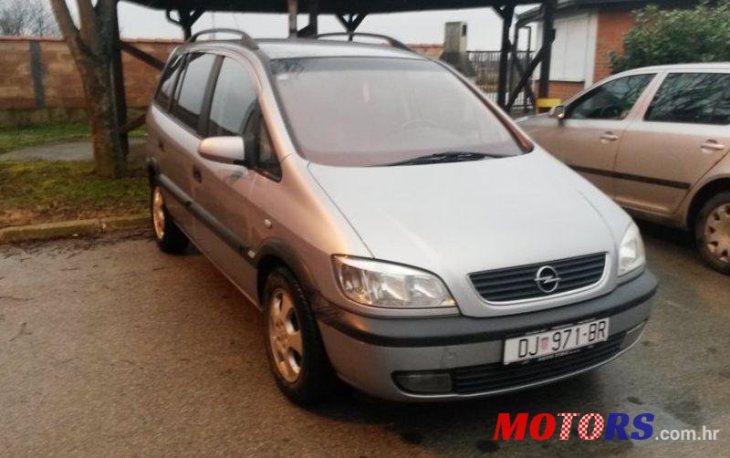 2001' Opel Zafira 2,0 Dth photo #1