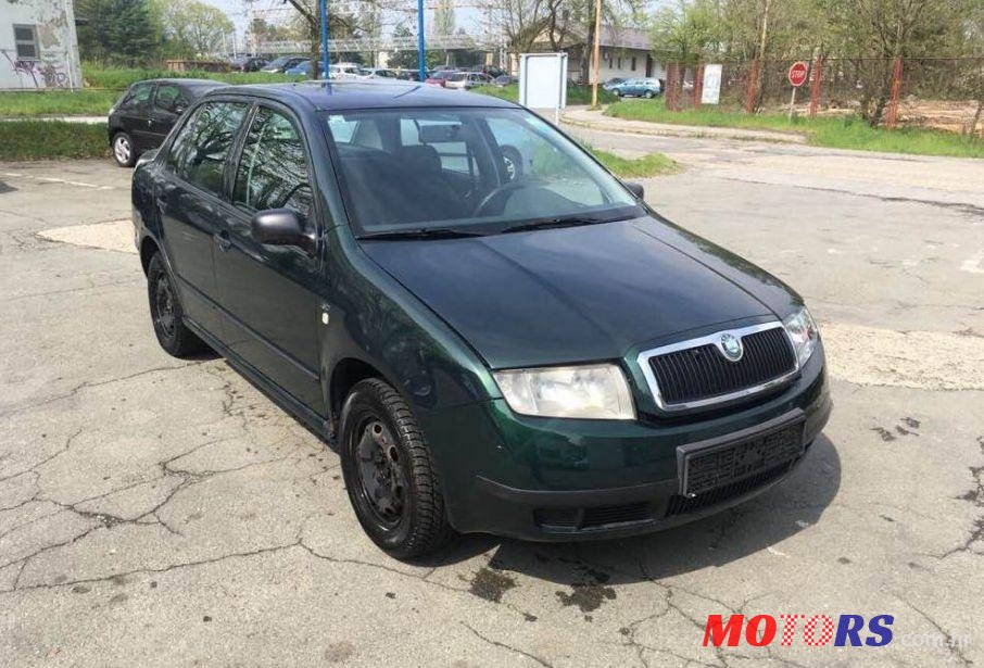 2002' Skoda Fabia Sedan 1,4 photo #1