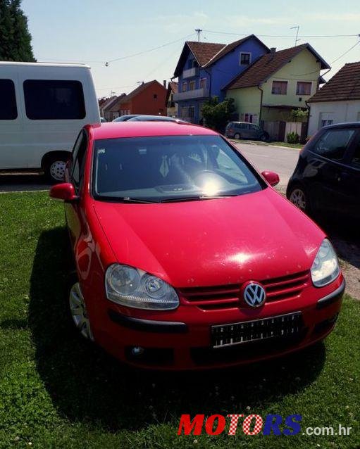 2005' Volkswagen Golf V 1,9 Tdi photo #1