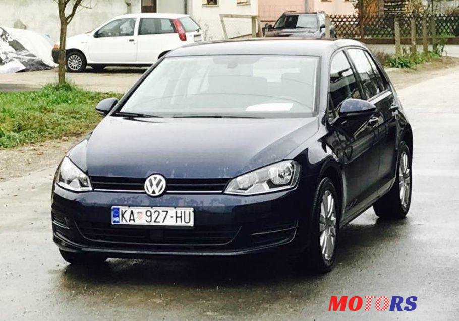 2013' Volkswagen Golf VII 1,6 Tdi Bmt photo #2