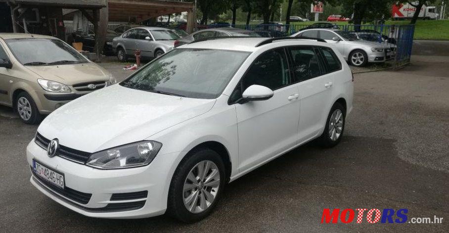 2015' Volkswagen Golf Vii Variant 1,6 Tdi photo #1