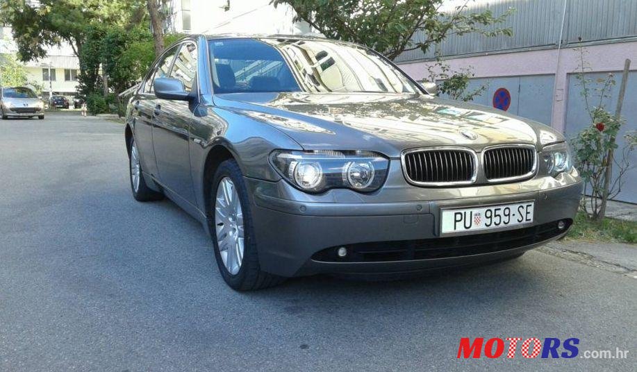 2004' BMW serija 7 730d photo #3