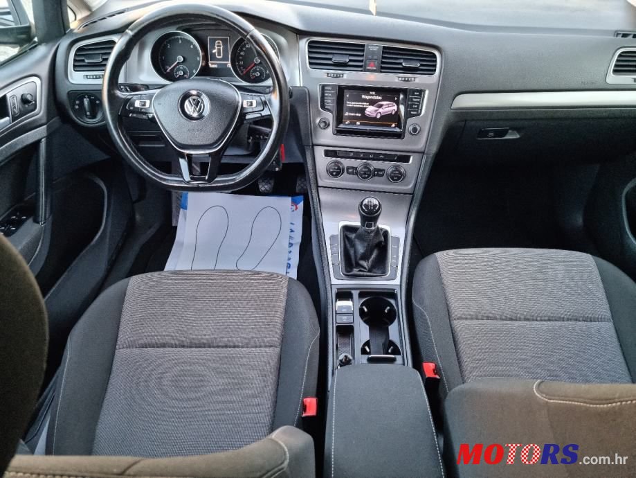 2013' Volkswagen Golf 7 1,6 Tdi Bmt photo #6