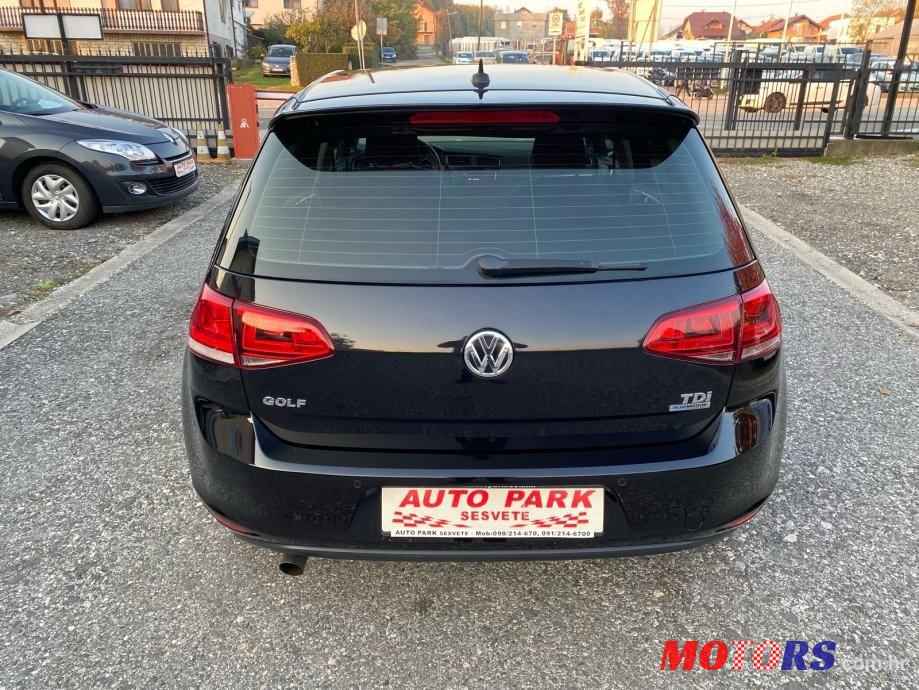 2016' Volkswagen Golf 7 1,6 Tdi photo #3