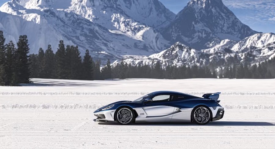 A Frozen Lake Is The Perfect Place To Pick Up Your New 2,100-HP Hypercar