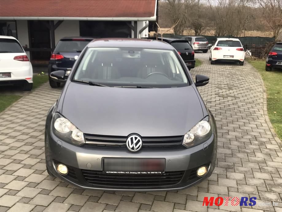2012' Volkswagen Golf 6 1,6 Tdi photo #1