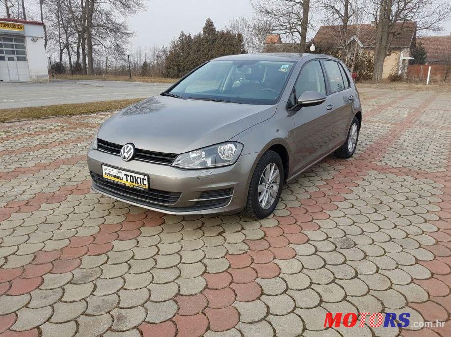 2013' Volkswagen Golf VII 1,6 Tdi Bmt photo #3