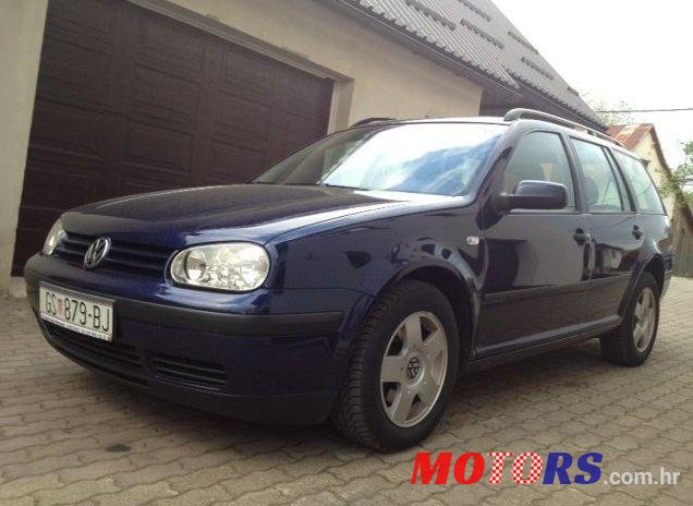 2003' Volkswagen Golf Iv Variant 1,9 Tdi photo #2