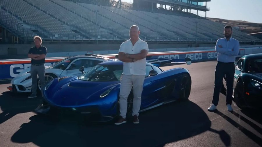 Watch Koenigsegg, Hennessey, and Rimac CEOs Drive Each Other's Cars