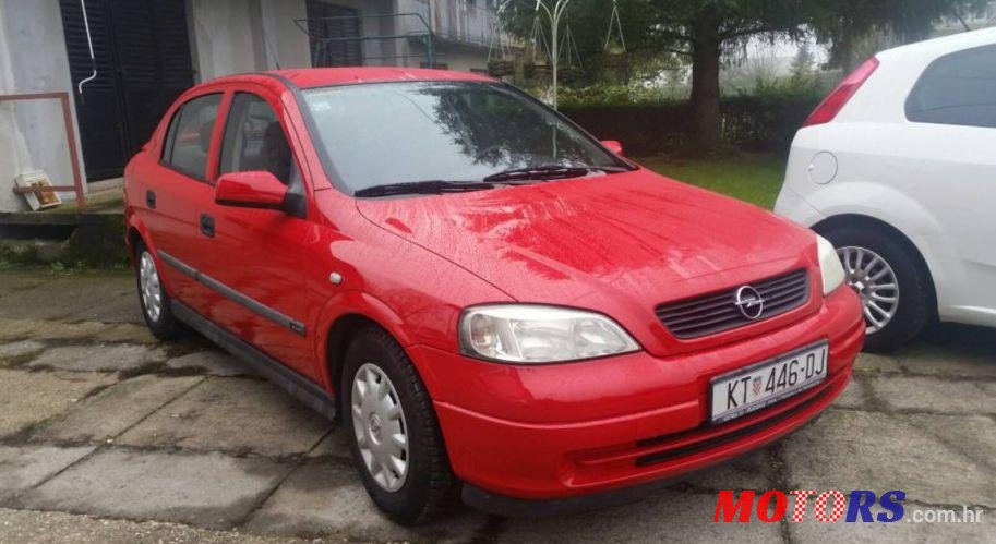 2001' Opel Astra 1.7 DTI ECO 4 KAO NOVA photo #3