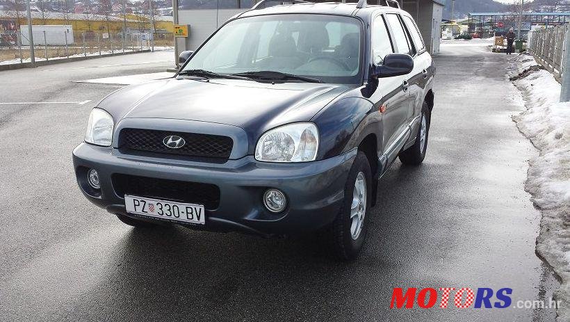 2004' Hyundai Santa Fe 2,0 Crdi Gls photo #3