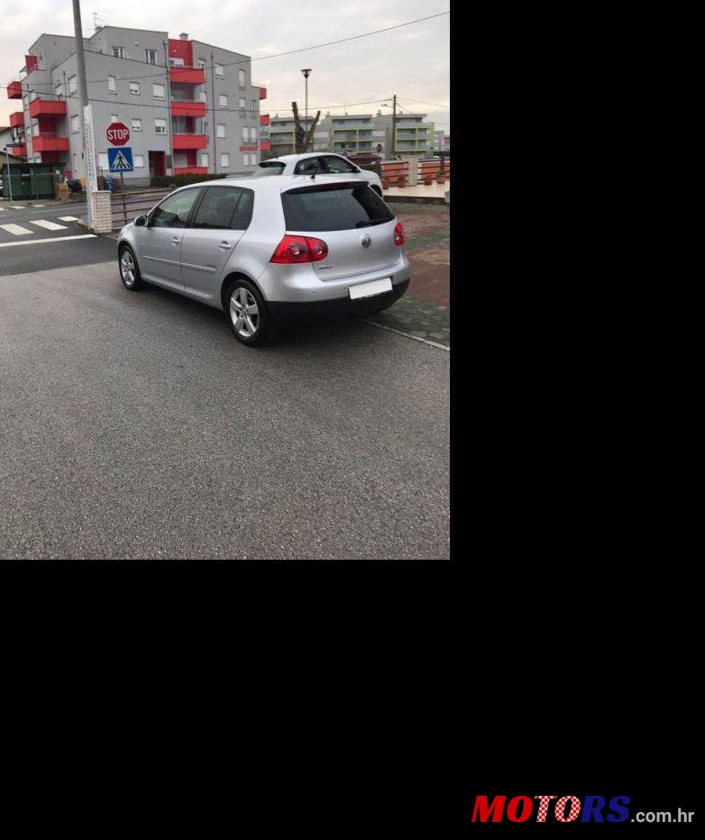 2009' Volkswagen Golf V 1,9 Tdi photo #1