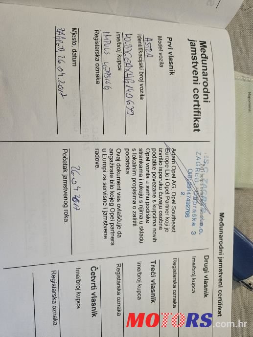 2017' Opel Astra 1,0 Turbo photo #6