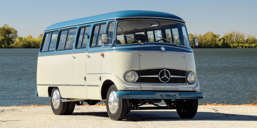 This Mercedes O 319 restomod camper van shames your VW Microbus
