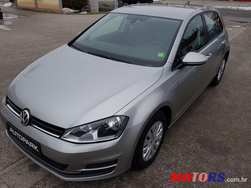 2014' Volkswagen Golf VII 1,6 Tdi Bmt photo #1