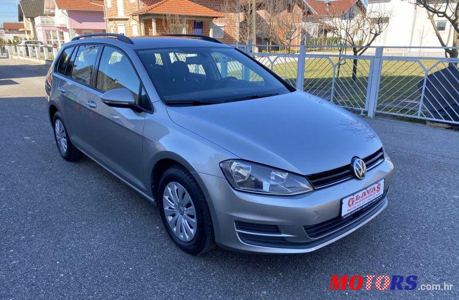 2014' Volkswagen Golf Vii Variant 1,6 Tdi Bmt photo #1