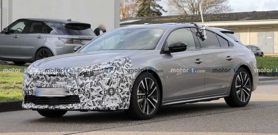 Peugeot 508 Four-Door And Wagon Refresh Spied For First Time