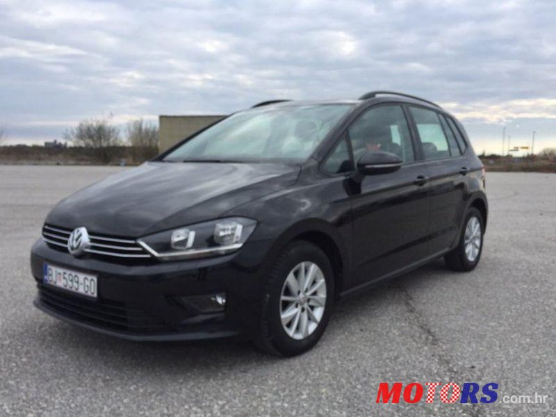 2014' Volkswagen Golf Sportsvan 1.6 Tdi photo #2