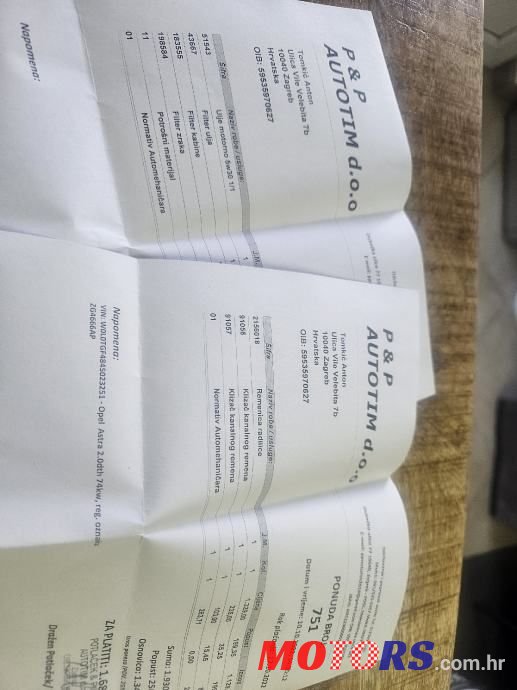 2003' Opel Astra 2.0 Dti photo #2