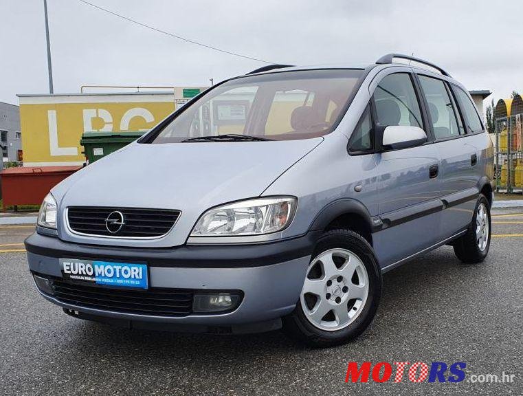 2002' Opel Zafira 2,0 Dth photo #1