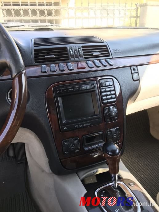 1999' Mercedes-Benz S Klasa 500 photo #3
