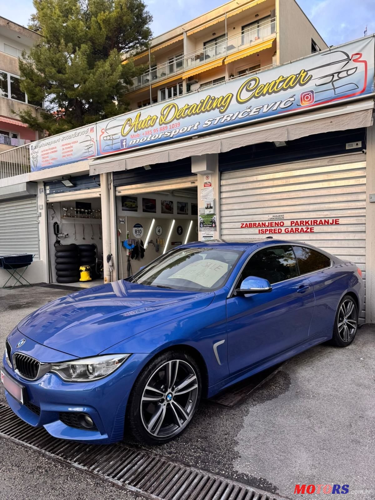 2016' BMW Serija 4 420D M Sport photo #1