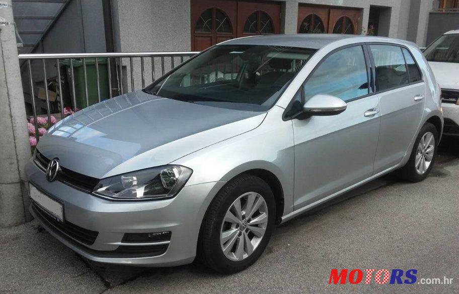 2014' Volkswagen Golf VII 1,6 Tdi Bmt photo #2