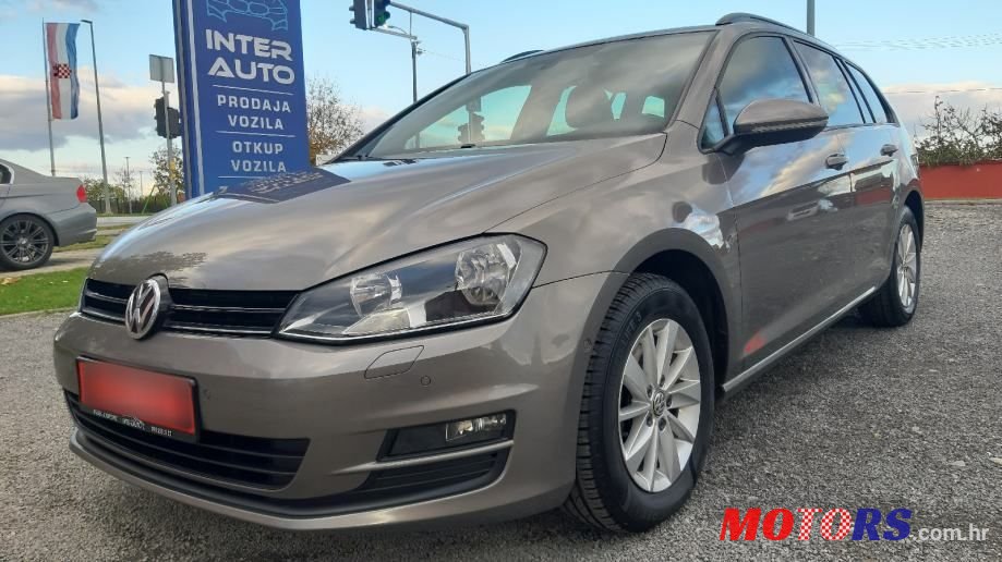 2014' Volkswagen Golf 7 Variant photo #1