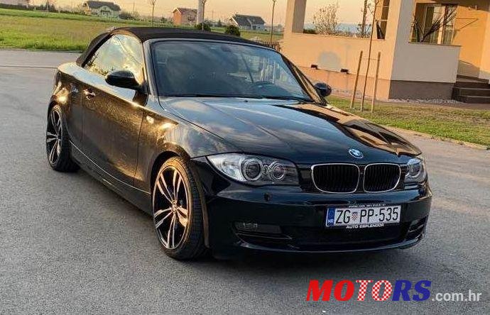 2008' BMW Serija 1 120D Cabrio photo #1
