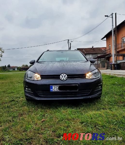 2014' Volkswagen Golf 7 Variant photo #1