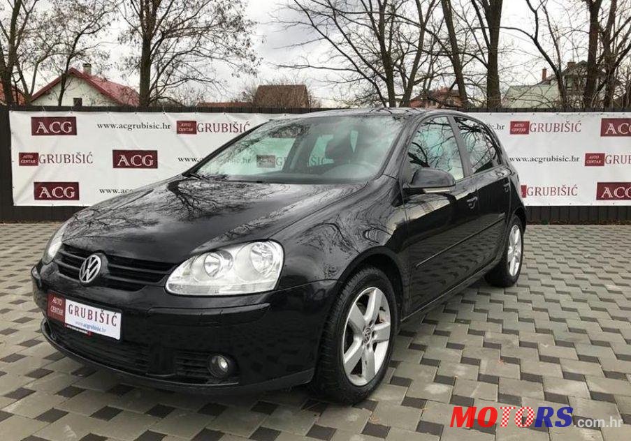 2008' Volkswagen Golf V 1,9 Tdi photo #1