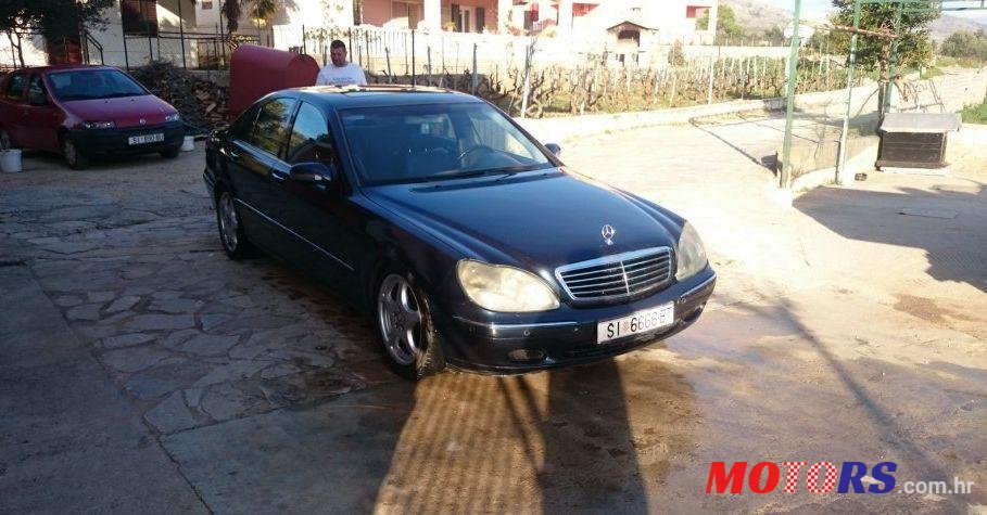 2002' Mercedes-Benz S Klasa photo #2