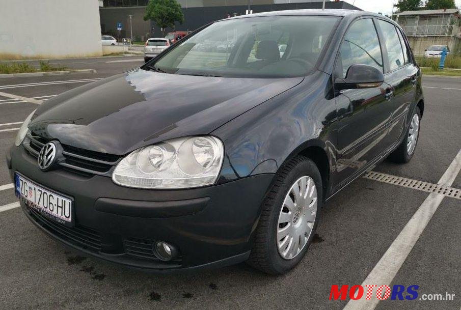 2008' Volkswagen Golf V 1,9 Tdi photo #1