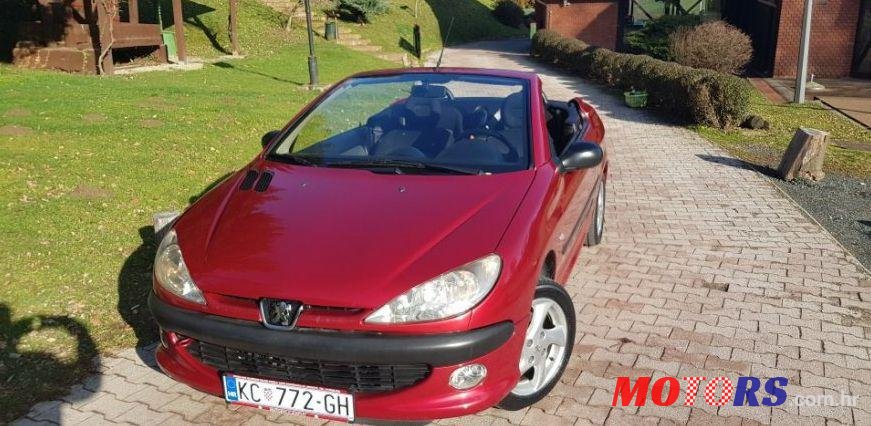 2002' Peugeot 206 Cc 1,6 photo #1