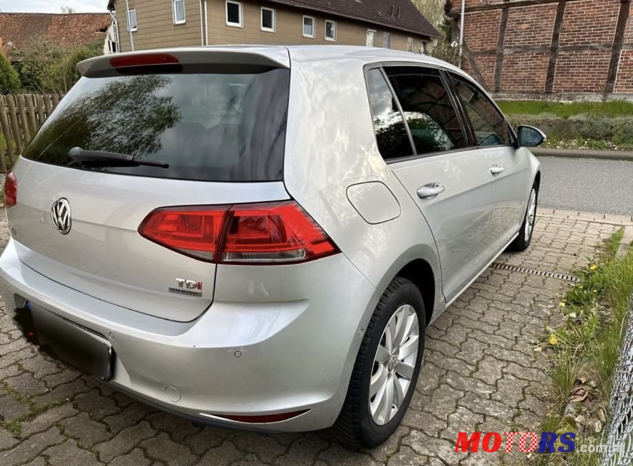 2013' Volkswagen Golf 7 1,6 Tdi Bmt photo #4
