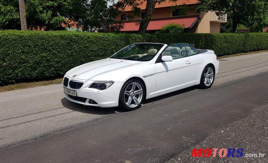 2006' BMW Serija 6 630Ci photo #1