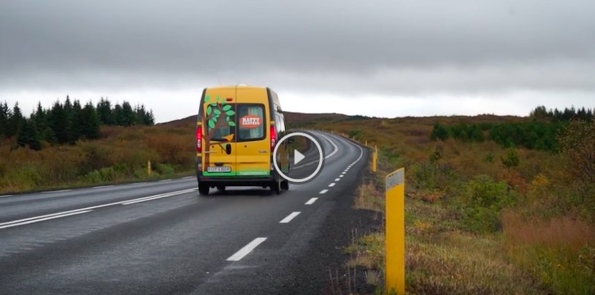 Iceland in a Renault camper van - A beautiful place to break down