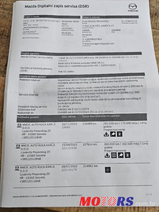 2017' Mazda CX-3 Cd105 photo #3