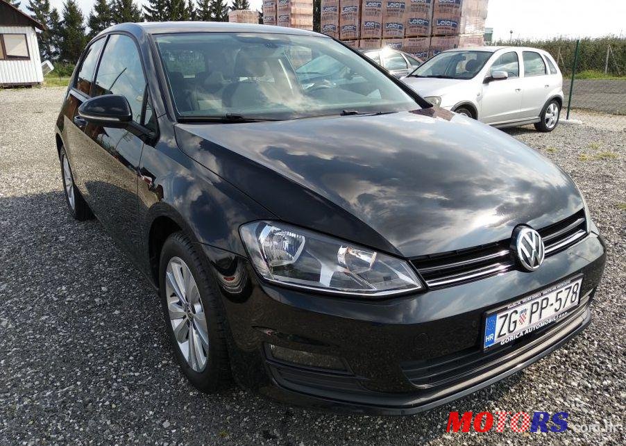 2014' Volkswagen Golf VII 1,6 Tdi Bmt photo #1