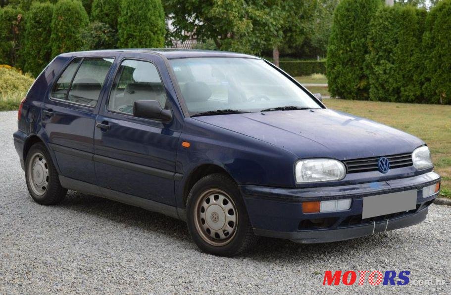 1996' Volkswagen Golf III CL D photo #1