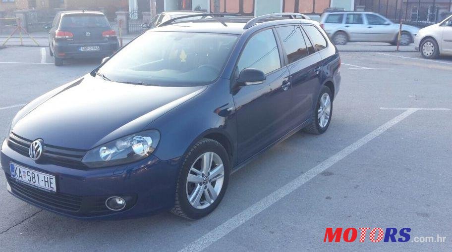 2012' Volkswagen Golf Vi Variant 1.6 Tdi photo #2