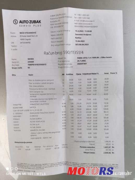 2002' Skoda Fabia 1,4 photo #5